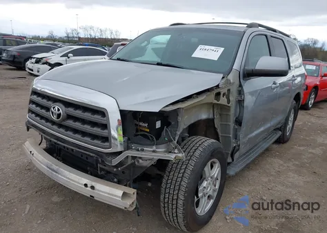 2012 Toyota Sequoia Sr5 4.6L V8 из США, поврежденный, VIN 5TDZM5G18CS003656